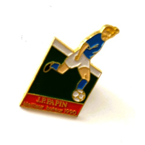Pins Sport Football J.P. Papin Meileur Buteur 1990