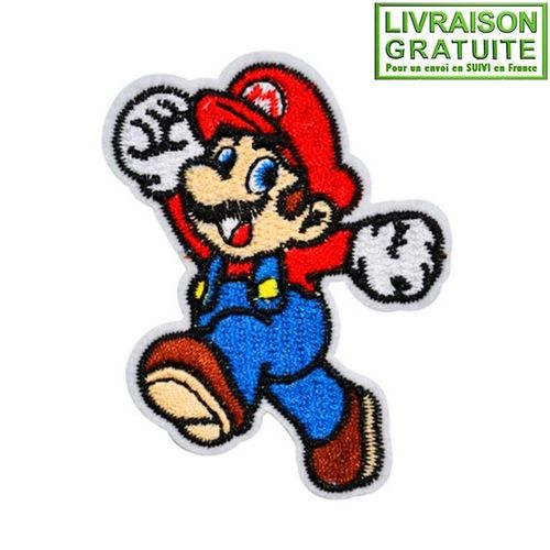 Patch Écusson Mario - Thermocollant