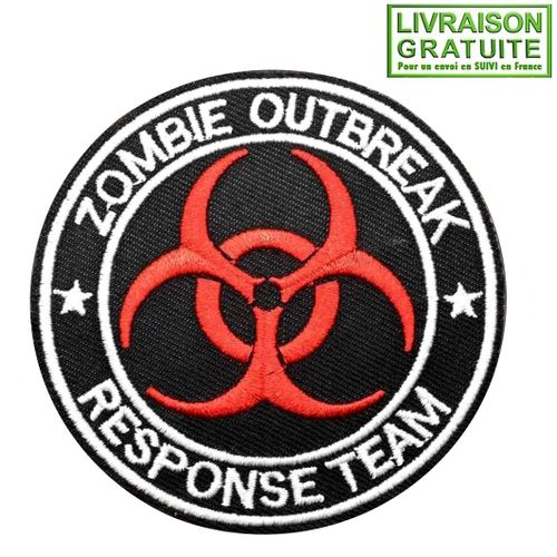 Patch Écusson Resident Evil Zombie Outbreak Response Team - Thermocollant