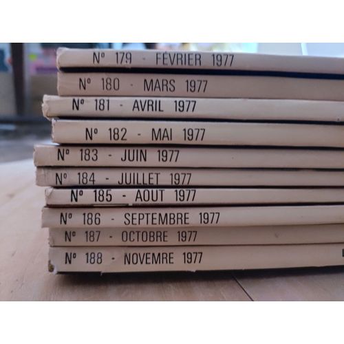 Spectacle Du Monde, Février 1977 À Novembre 1977