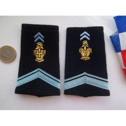 Lot Militaire Fourreaux Épaulette Transmissions Équipement