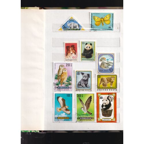 Lot De Timbres (X16 / Animaux)