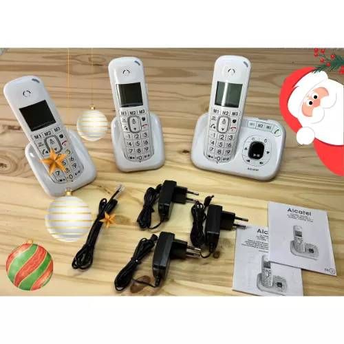 Alcatel Sans Fil-DECT XL785 Trio- Répondeur- Grand Ecran