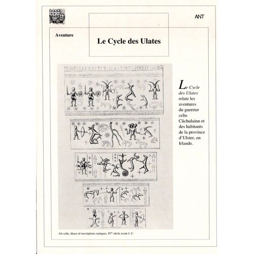 Fiche Lecture / Litterature Le Cycle Des Ulates