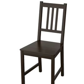 Lot De 4 Chaises Ikea Stefan Noires