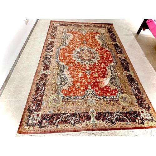 Tapis De Ghoom En Soie