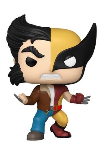 Marvel Pop! Vinyl Figurine Split- Wolverine/Logan 9 Cm