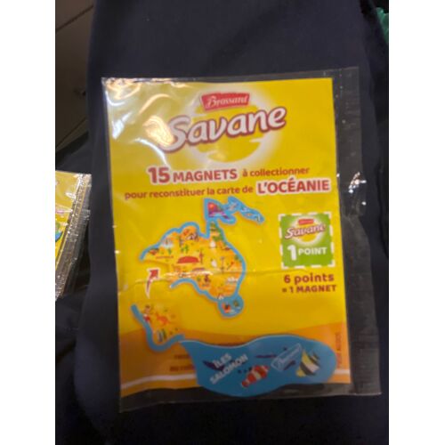 Magnet Carte De L Oceanie : Îles Salomon - Gateau Savane - Brossard