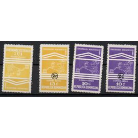 République Dominicaine Timbrez Sauvegarde Des Monuments De Nubie