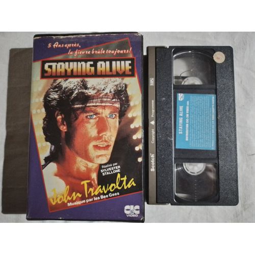 Cassette Vidéo Vhs - Staying Alive - John Travolta