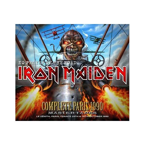 4 Cd's Iron Maiden - Complete Paris 1990