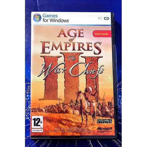Pc Age Of Empires 3 The War Chiefs Complet/ 13/M2