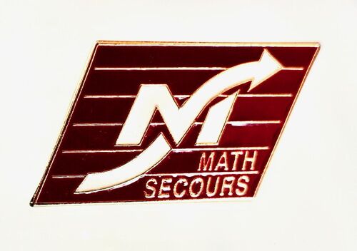 Pins Enfance, Ecole. "Math Secours". Cours Soutien. Très Belle Qualité