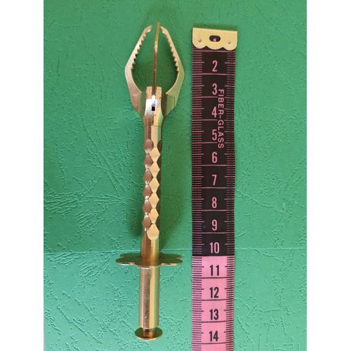 Pince À Sucre Ou Glaçons En Métal Doré