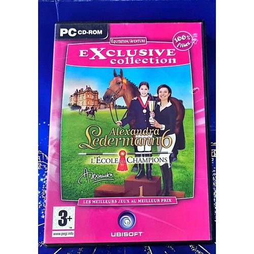 Alexandra Ledermann 6: L'école Des Champions, Ubi Soft, Jeu Pc/ 13/M2