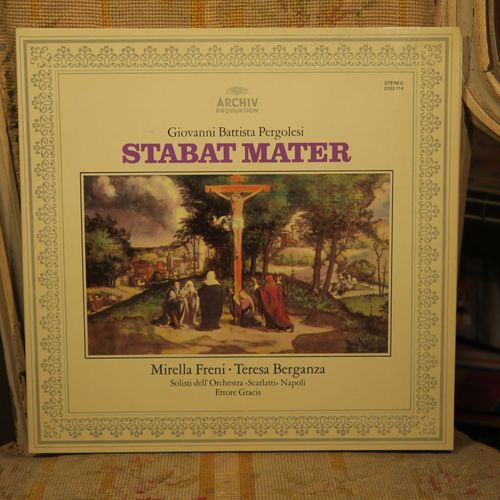 Pergolesi Stabat Mater Freni Berganza Gracis