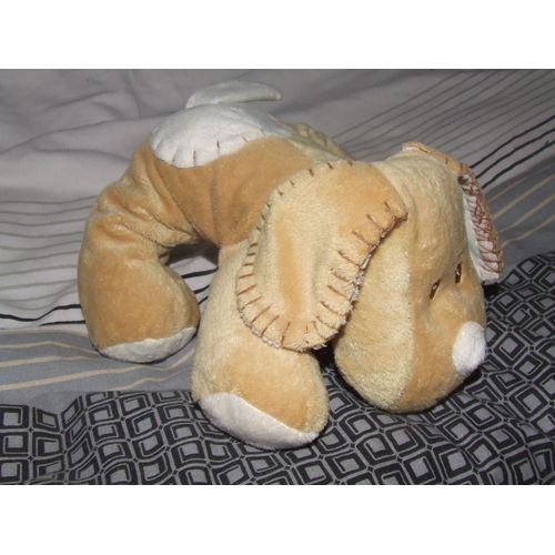 Chien Maxita Marron Blanc