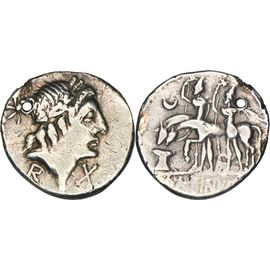 Rome Republique - Denier - Postumia - Les Dioscures Abreuvant Leurs Chevaux - Tres Rare - 96 Bc - Rrc.335/10b - 24-217