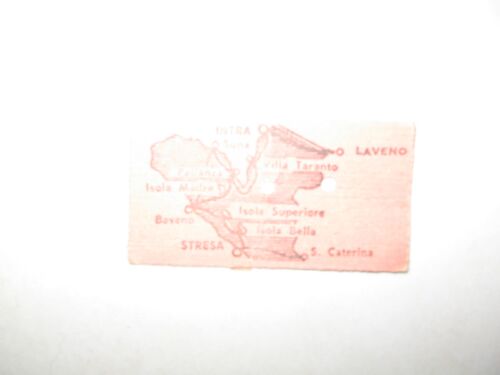 Ticket De Bateau Laveno