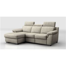 Canapé Poltronesofa Gris, Méridienne, Assise Électrique, En Très Bon État