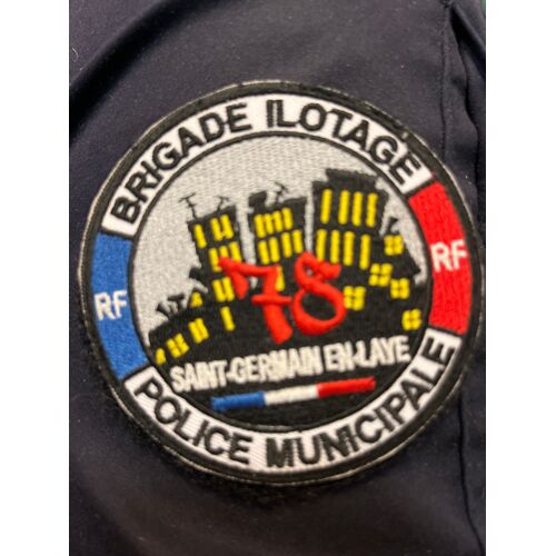 Écusson Police Municipale Brigade Îlotage Saint Germain En Laye 78