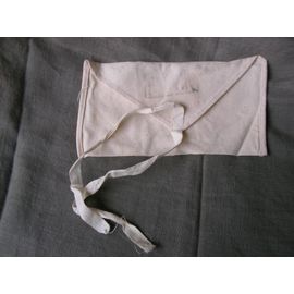 Ww2/Postwar Trousse A Couture Vide Militaire Francaise Blanc Avec Tampon Modèle51 Années 50/60