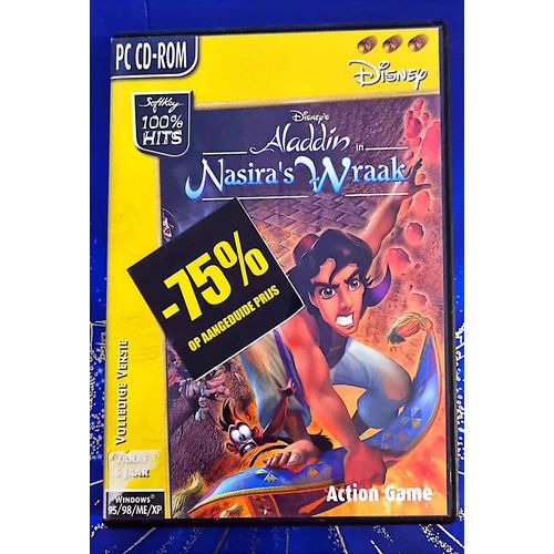 Aladdin La Revanche De Nasira Walt Disney Jeu Pc/ 15/M2