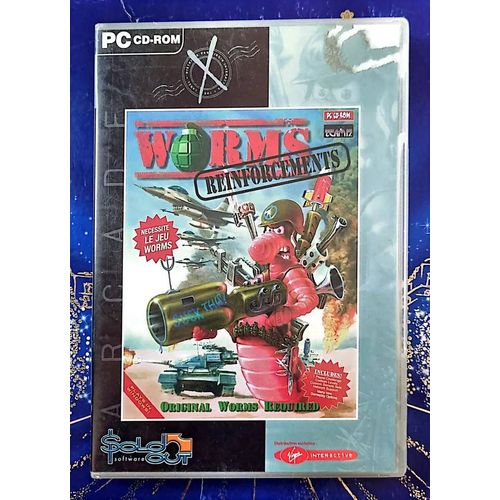 Worms Reinforcements Add-On Rts/Str/Stratégie Pc/ 15/M2