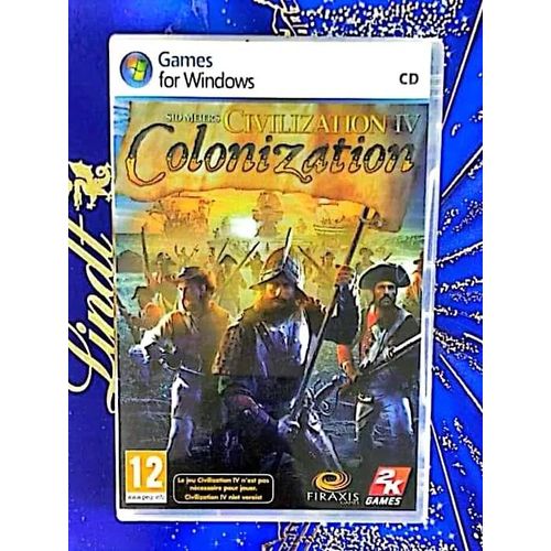 Jeu Pc Colonization Sid Meier's Civilization Iv/ 15/M2