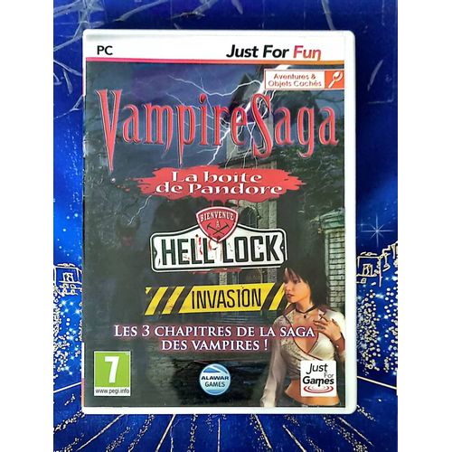 Jeu Objets Cachés Vampire Saga La Boîte De Pandore Pc/ 15/M2
