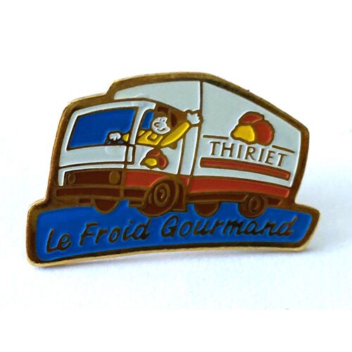 Pins Alimentation Thiriet Le Froid Gourmand Le Camion De Livraison
