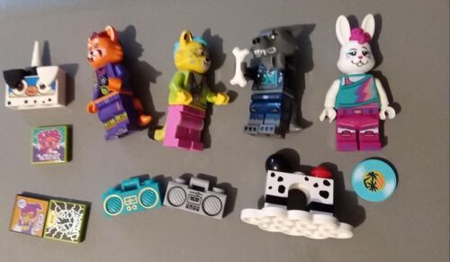 Lot de divers personnages animaux LEGO