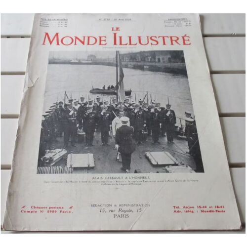 Le Monde Illustré N°3738 Du 10/8/1929 - La Maison De Rabelais Monument Historique - La Conférence De La Haye - Le Premier Aôut - Etc...