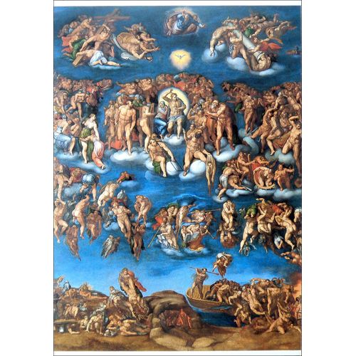 Michel-Ange Michelangelo Lot Cartes Postales Tableaux Peinture Sculpture
