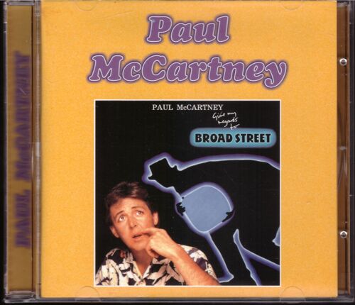 Paul Mccartney Cd Give My Regards To Broad Street + Bonus