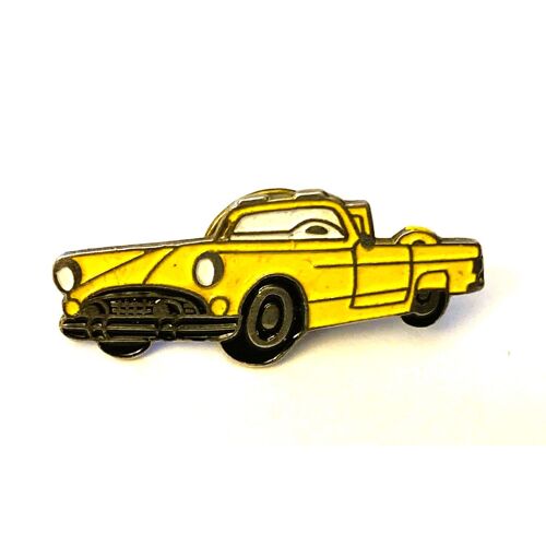 Pins Automobile Ford Thunderdird Cabriolet / Jaune