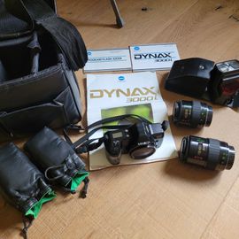 appareil photo argentique Minolta Dynax 3000 i