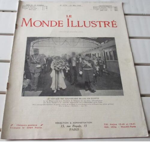 Le Monde Illustré N°3770 Du 22/3/1930-La Démocratie Et Ses Élites-Les Grandes Écoles S'agrandissent-Les Nouvelles Collections Du Musée De La Malmaison-Le Général Primo De Rivera Est Mort-Etc...