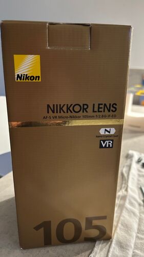 Objectif Nikon AF-S VR Micro-Nikkor 105mm f/2.8G IF-ED