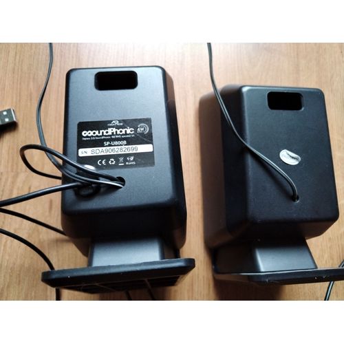 Enceinte PC « ADVANCE » Stéréo 2.0 - 4W