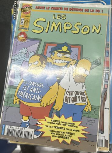 Les Simpson Comics Bongo Panini 37