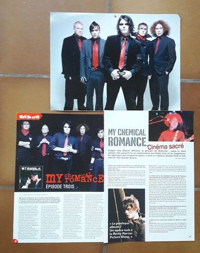 Articles Presse My Chemical Romance