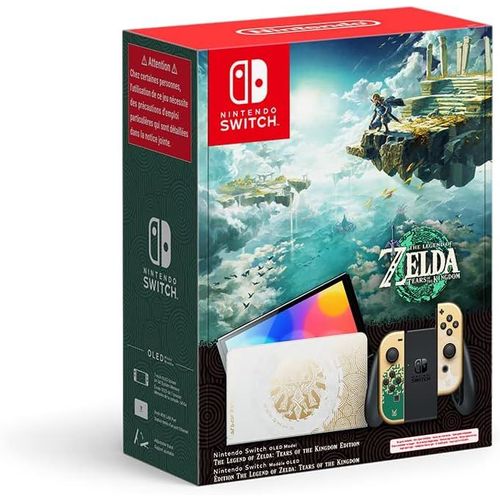 Nintendo Switch Oled The Legend Of Zelda : Tears Of The Kingdom Edition