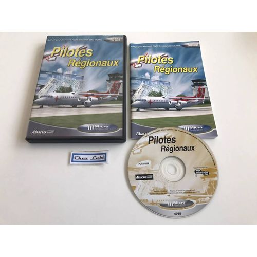 Pilotes Régionaux - Extension Flight Simulator 2002/2004 - Pc - Fr - Avec Notice/ 18/M2