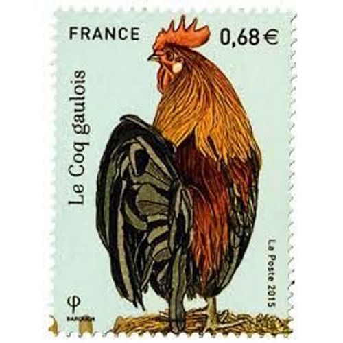 Série Nature (29) : Les Coqs De France ; Coq Gaulois Année 2015 N° 5007 Yvert Et Tellier Luxe