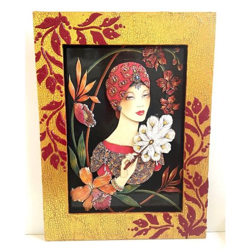 Ancien Tableau En 3d Vintage Elena Olivera Design Art Décoratif Contemporain