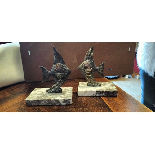 Serre livres Bronze et marbre