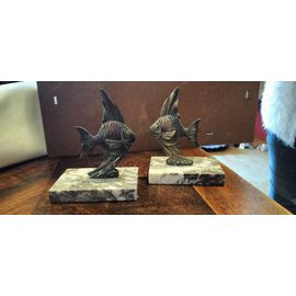 Serre livres Bronze et marbre