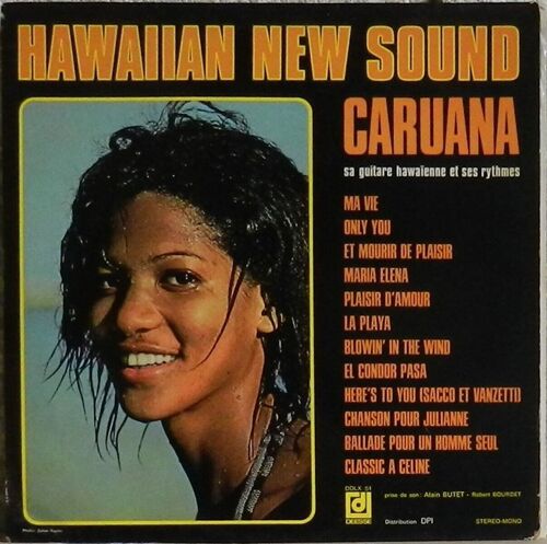 Caruana Sa Guitare Hawaïenne Et Ses Rythmes: Hawaiian New Sound 33t 30cm Lp Vinyl