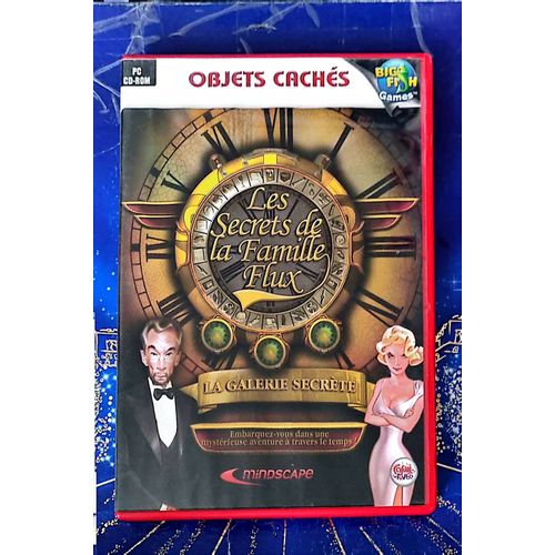 Jeu Pc Objets Cachés Les Secrets De La Famille Flux/ 20/M2
